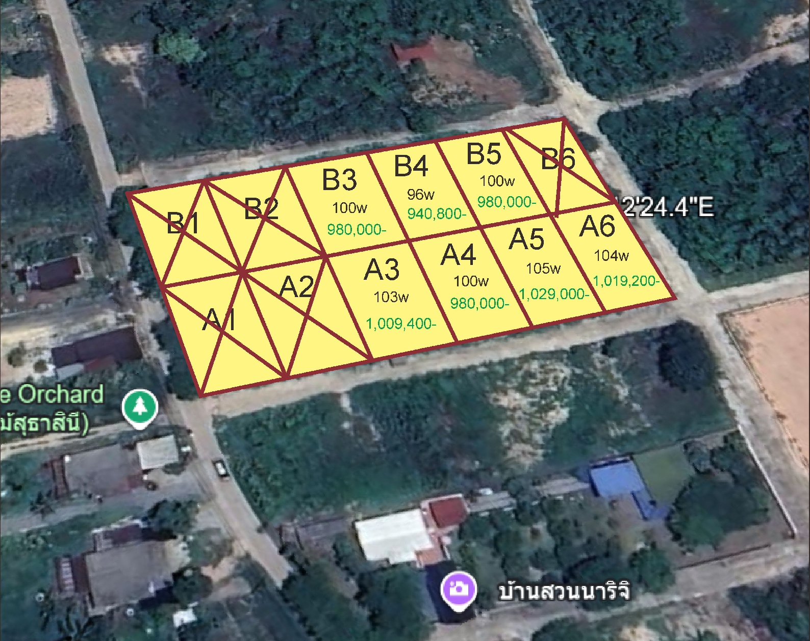 ผังโครงการตำบลแม่กา จังหวัดพะเยา